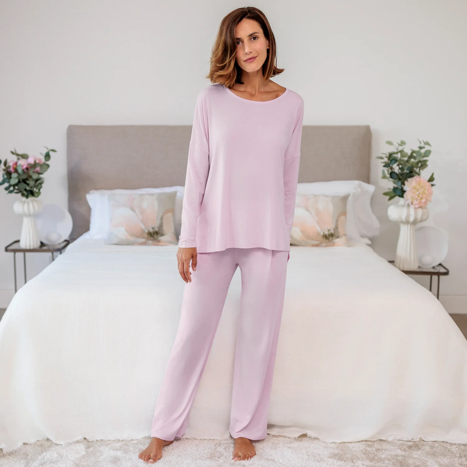 Langarm-Shirt mit lockerer Passform — NATTWELL™ - Image 25