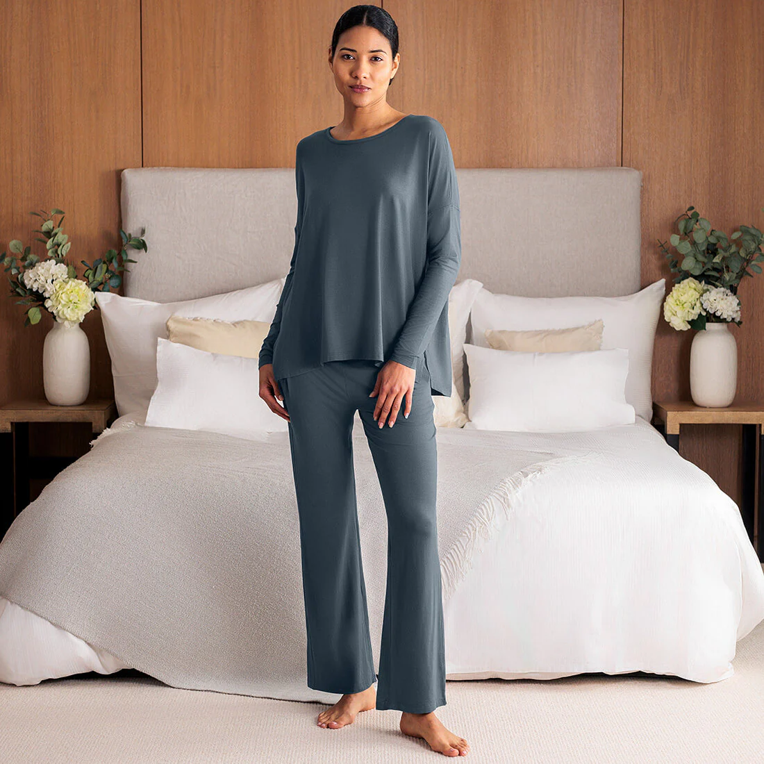 Langarm-Shirt mit lockerer Passform — NATTWELL™ - Image 52
