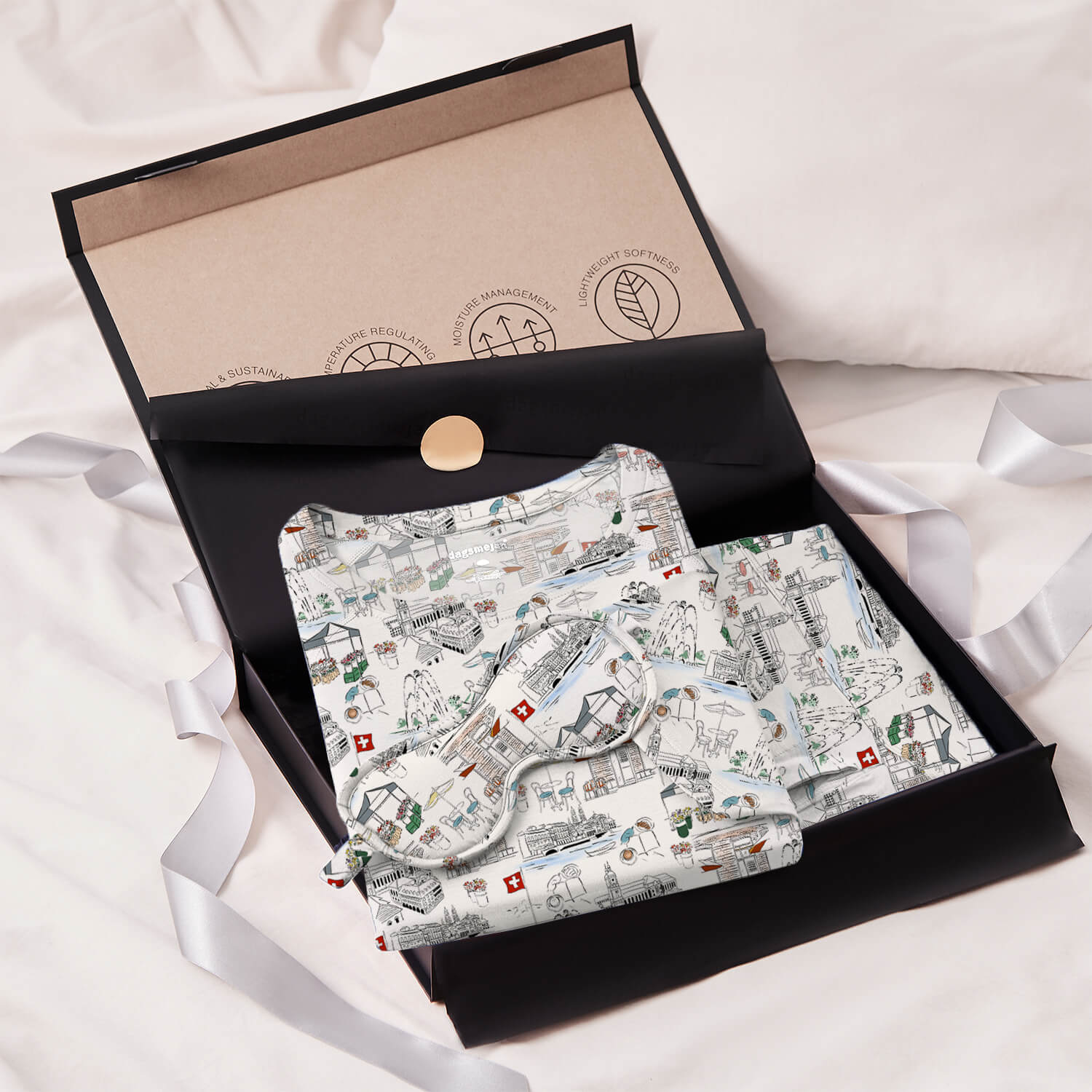 Geschenkset Pyjama kurz — NATTCOOL™ - Image 7